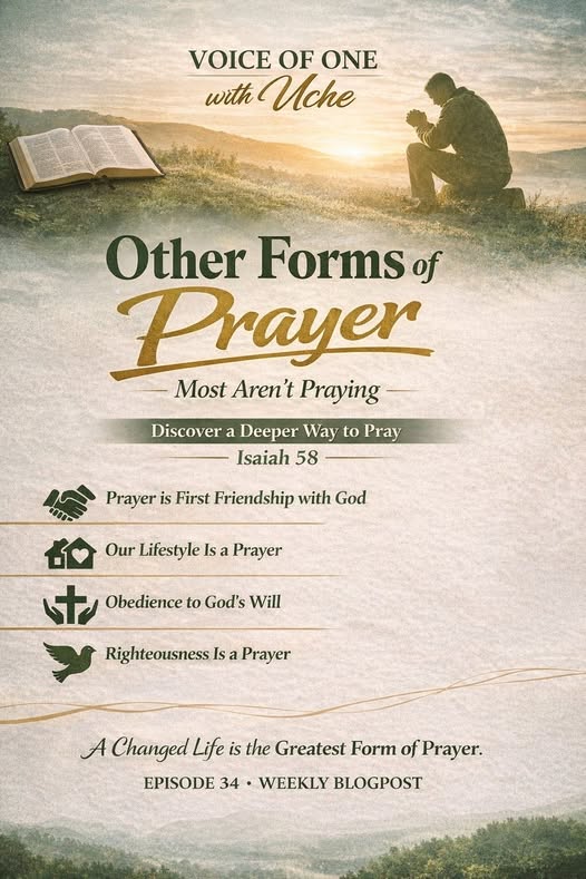 Other Forms of Prayer Most Aren’t Praying